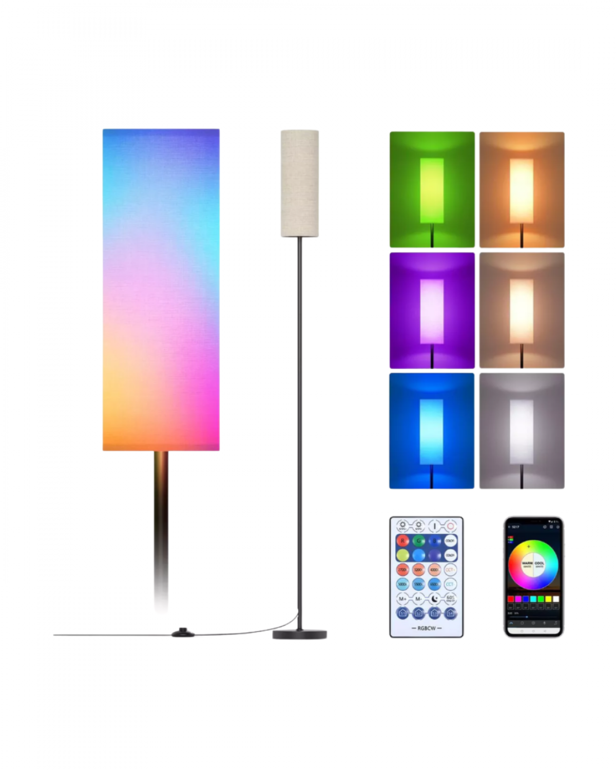 Lámpara de Pie Inteligente